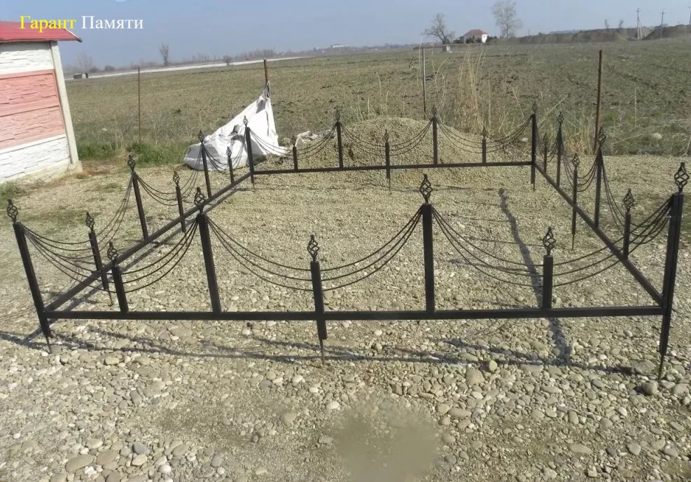 Оградка КО 007 "Свечи"